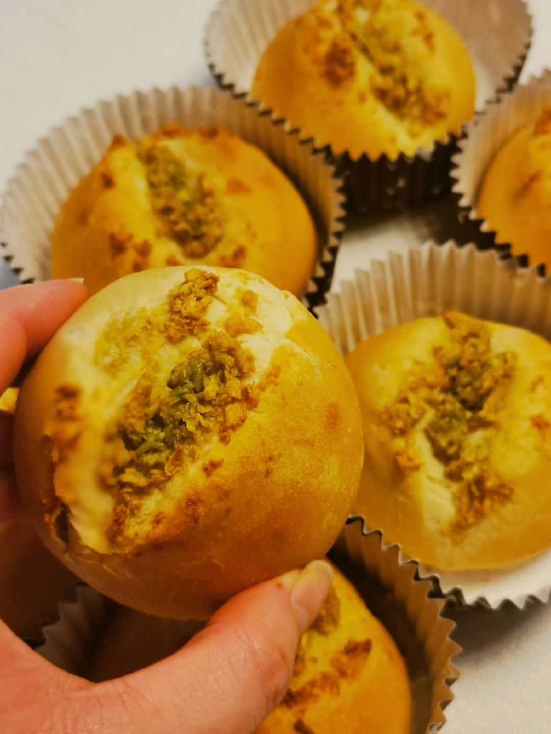一次发酵，满屋飘香巨好吃的蒜香面包