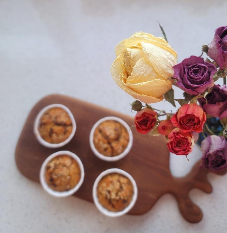 搅一搅就好的红枣红糖核桃马芬