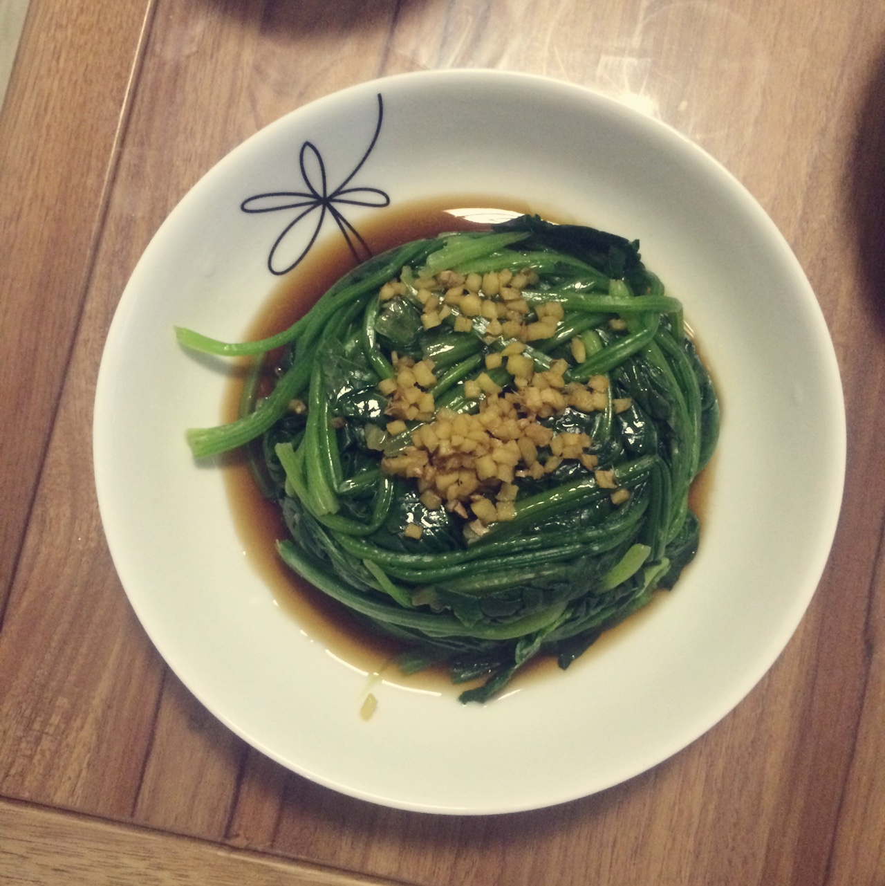 姜汁菠菜