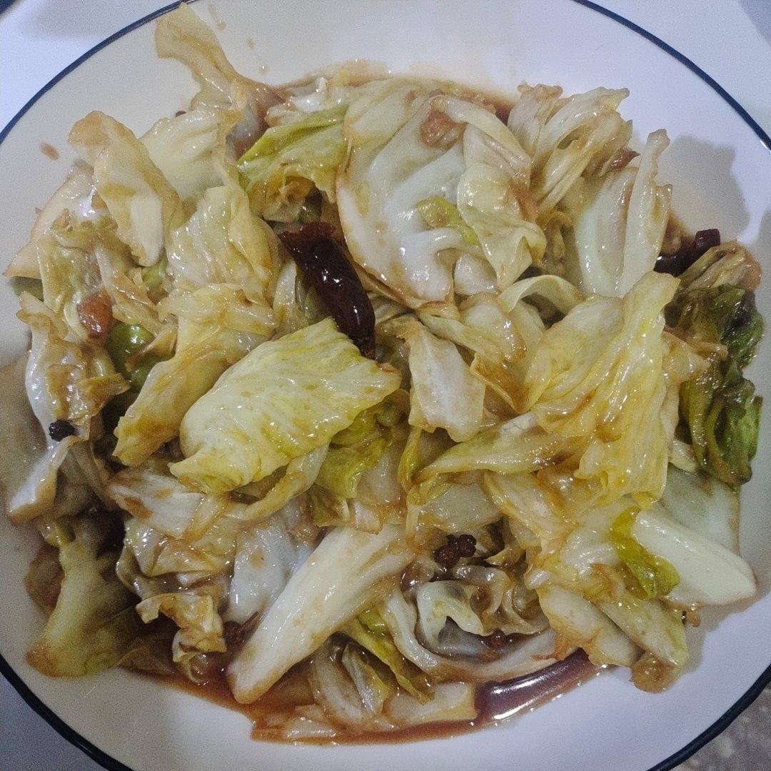 酸爽开胃的手撕包菜