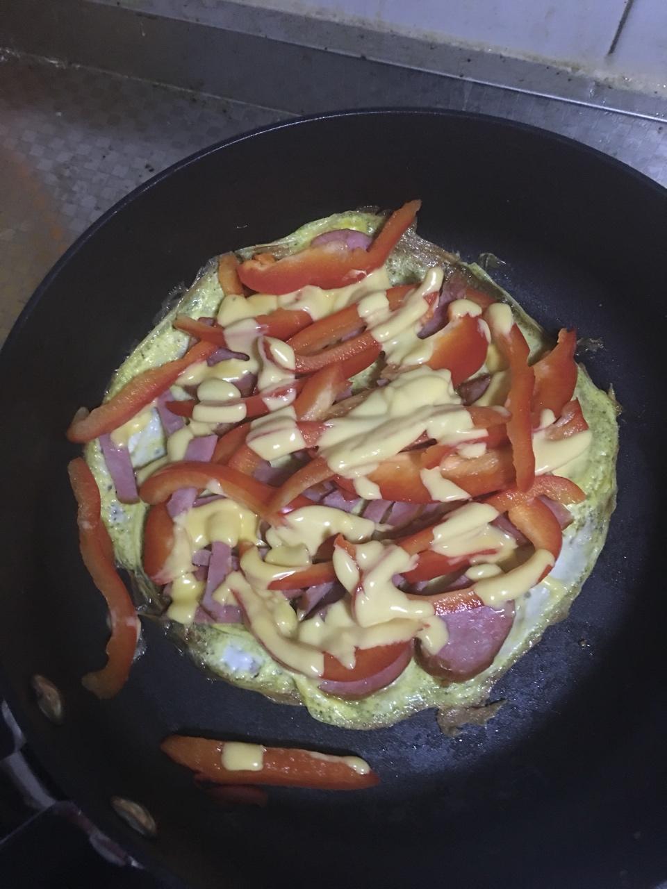 披萨蛋（快速早餐）