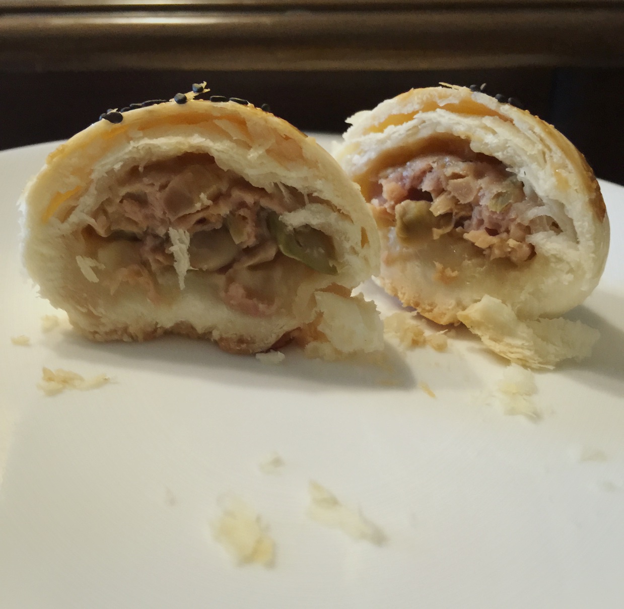 泳式鲜肉榨菜月饼