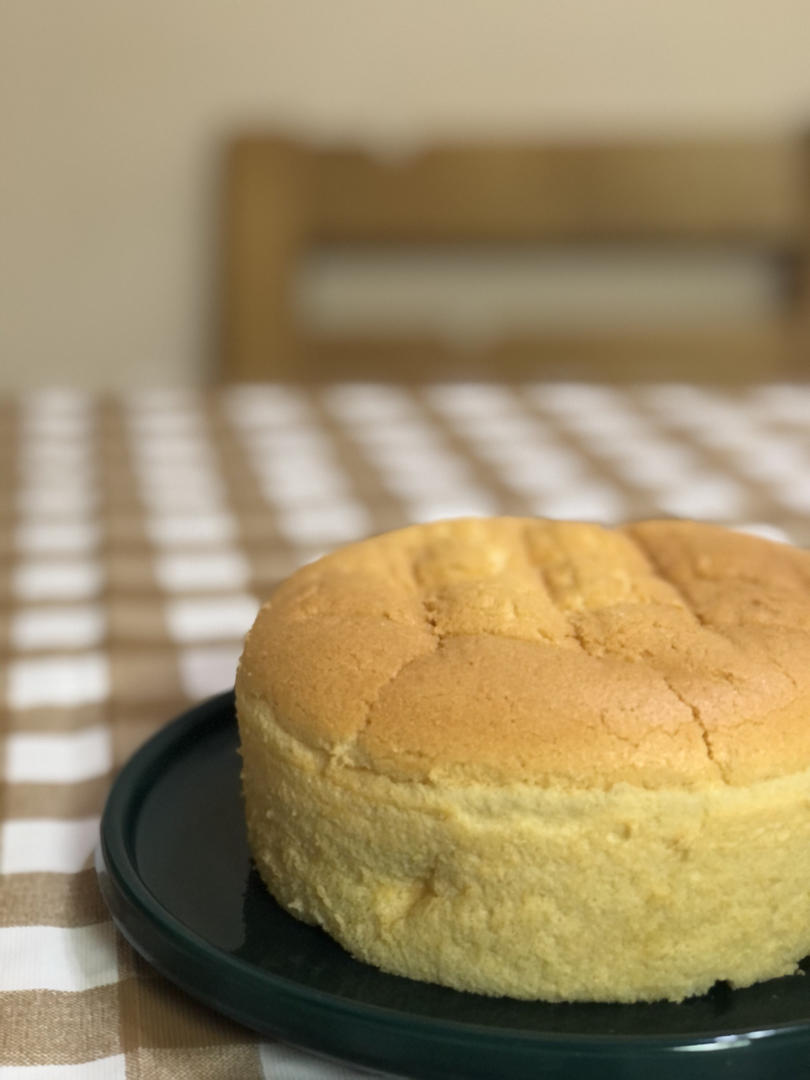 6寸活底做好吃的古早味蛋糕（附视频）