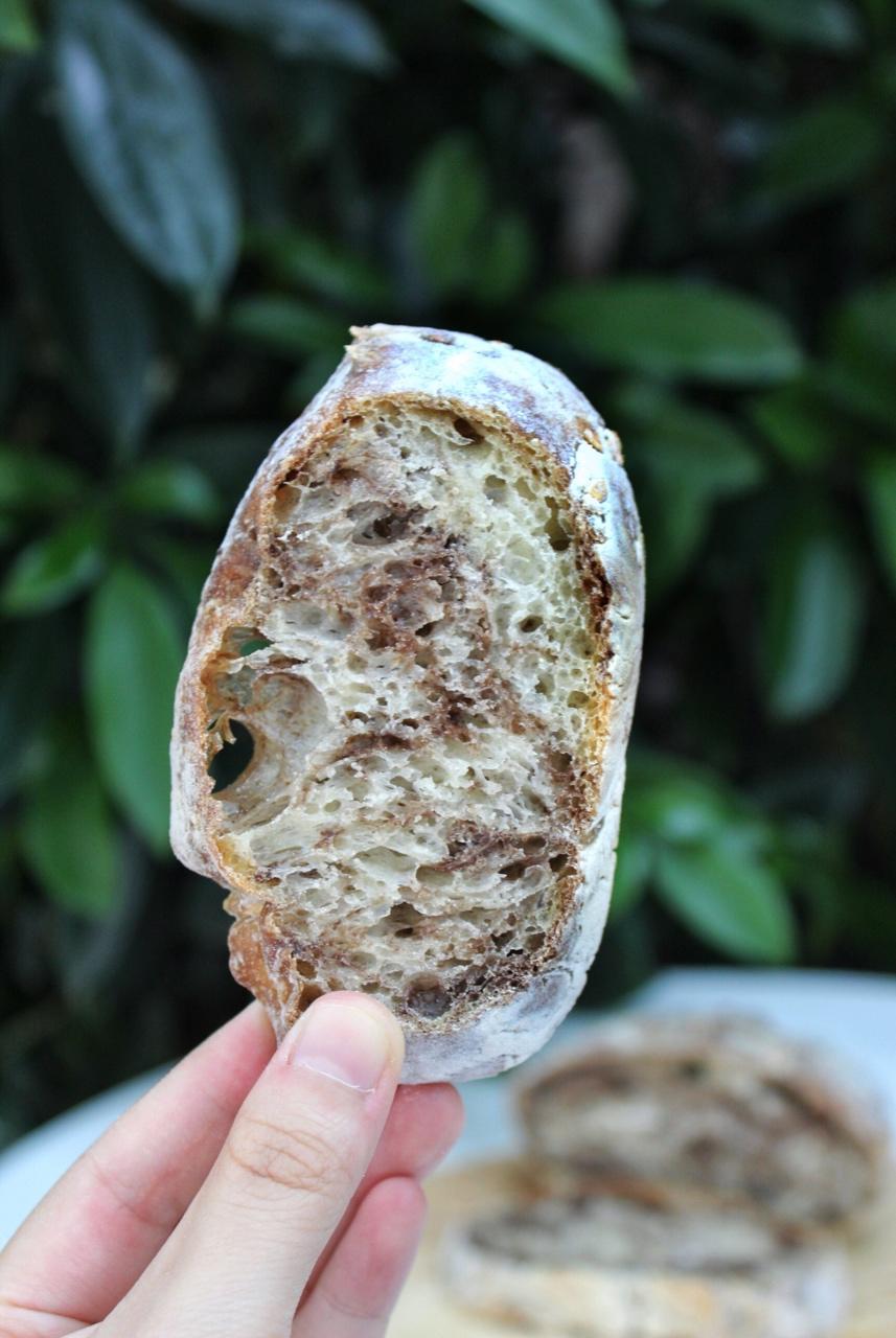 欧包/乡村面包-无油不用揉 No Knead Bread