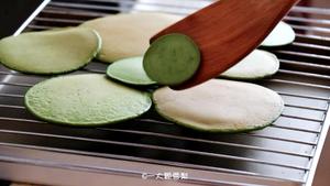 抹茶松饼塔Matcha Pancake Xmas Tree的做法 步骤9