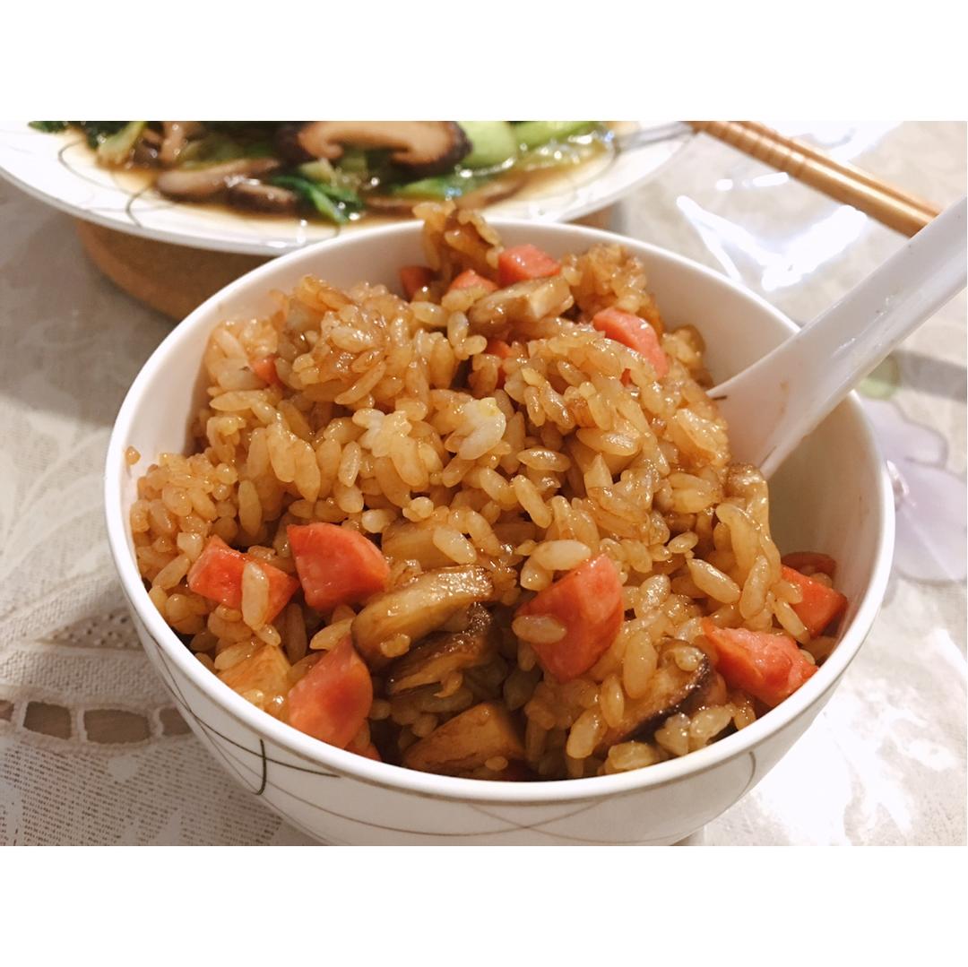 酱油炒饭(超级简单)