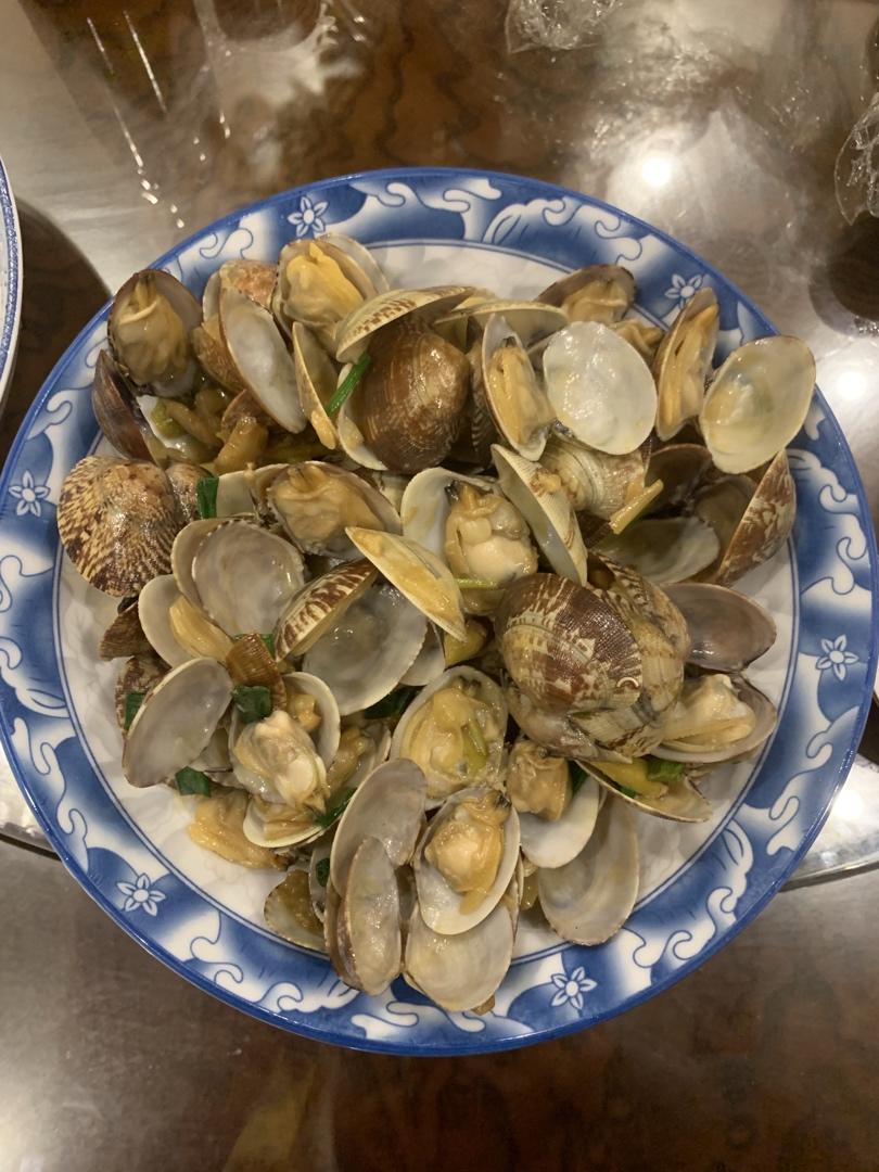 爆炒花蛤