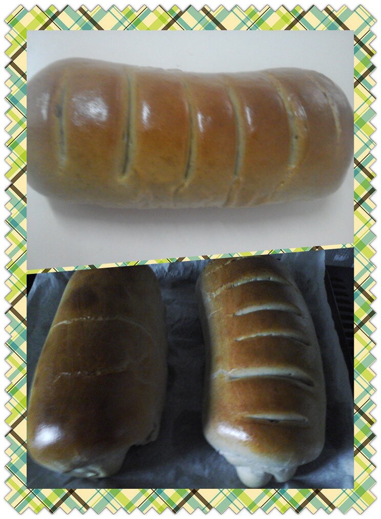 黑芝麻糊软面包