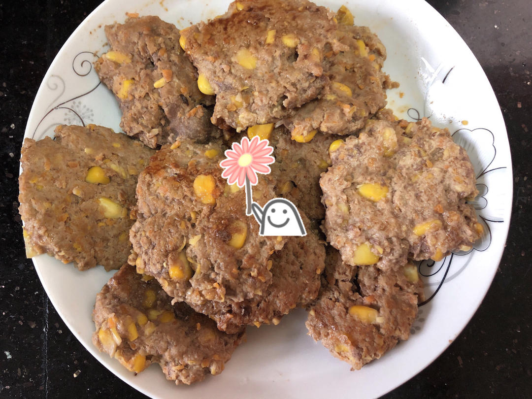 煎牛肉饼，隔壁小孩都馋哭了