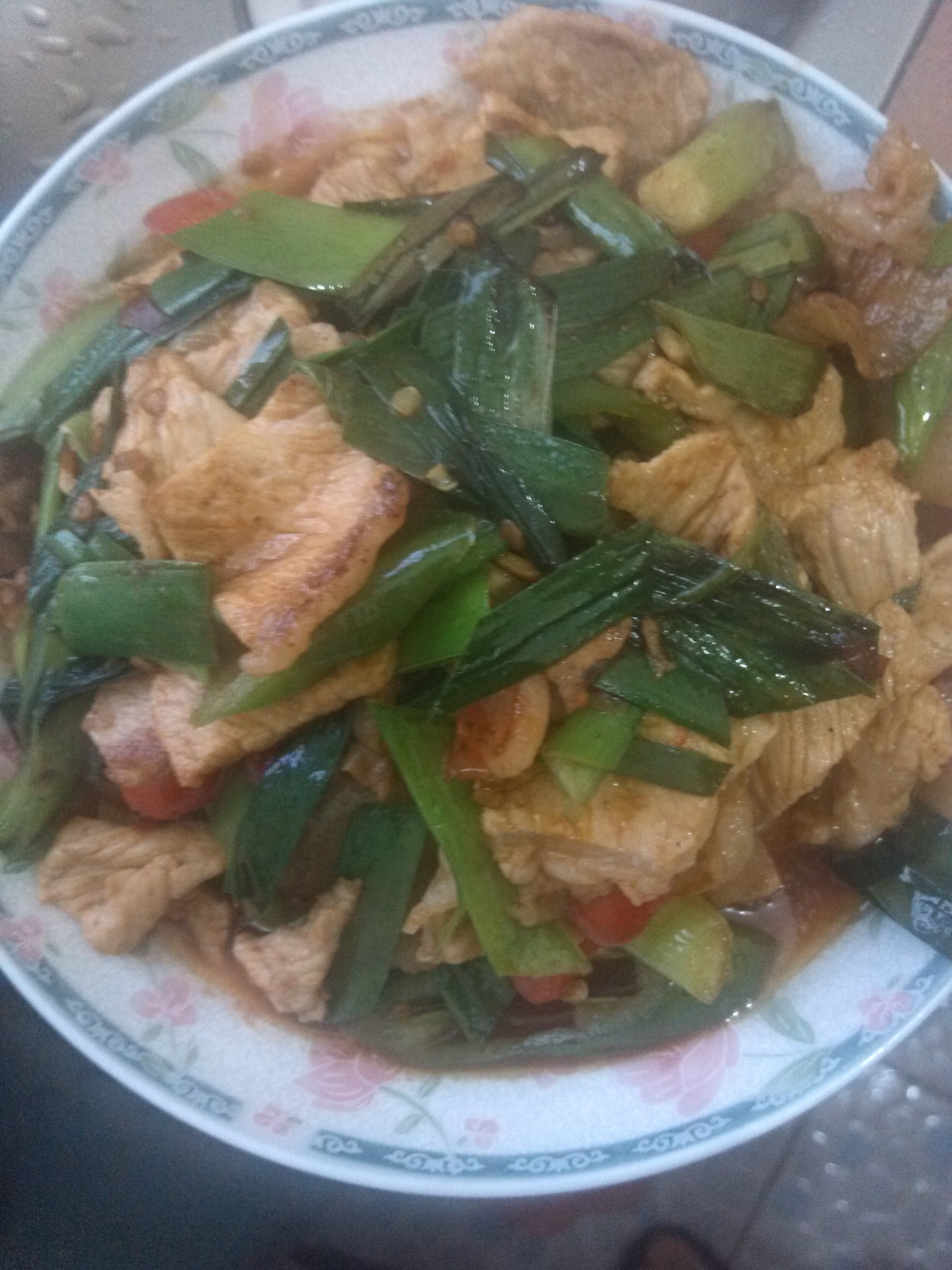 蒜苗回锅肉