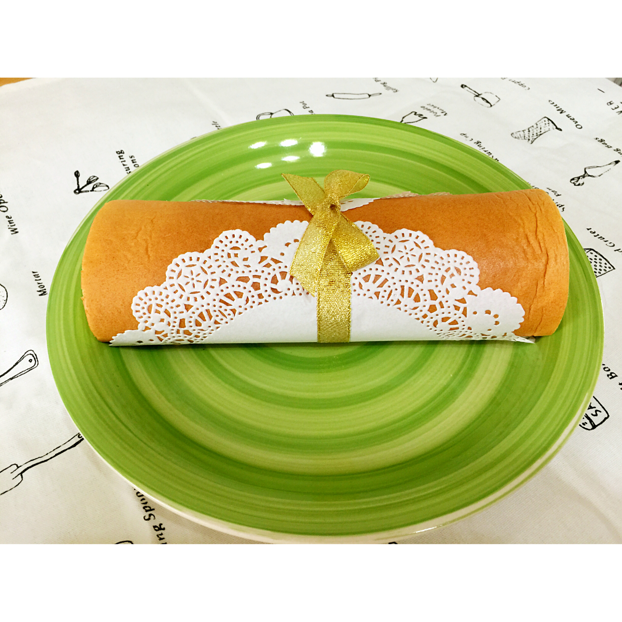 原味蛋糕卷