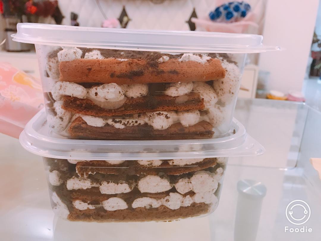 低糖不腻的奥利奥咸奶油蛋糕盒子