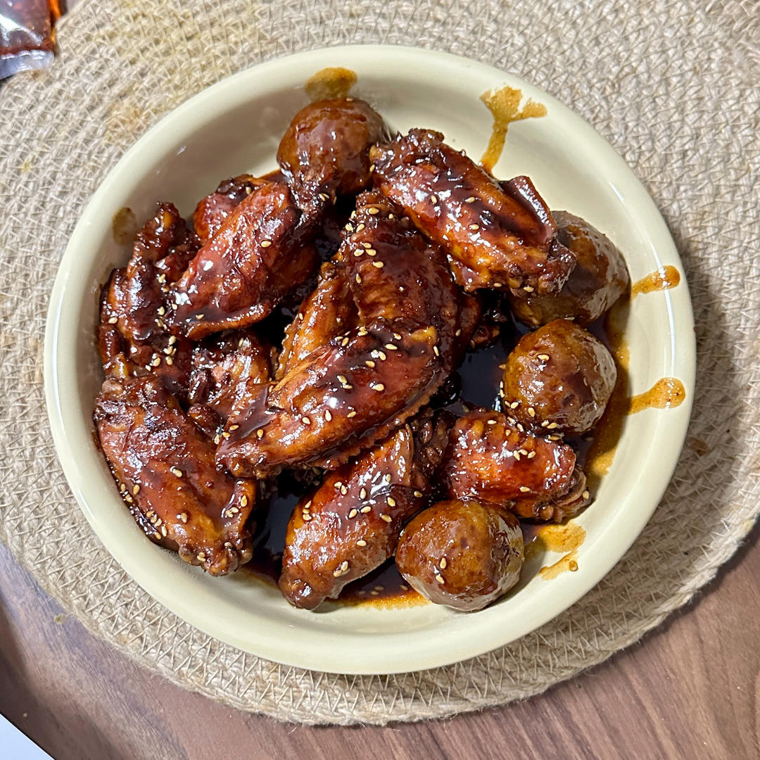 红烧鸡翅（酱鸡翅）