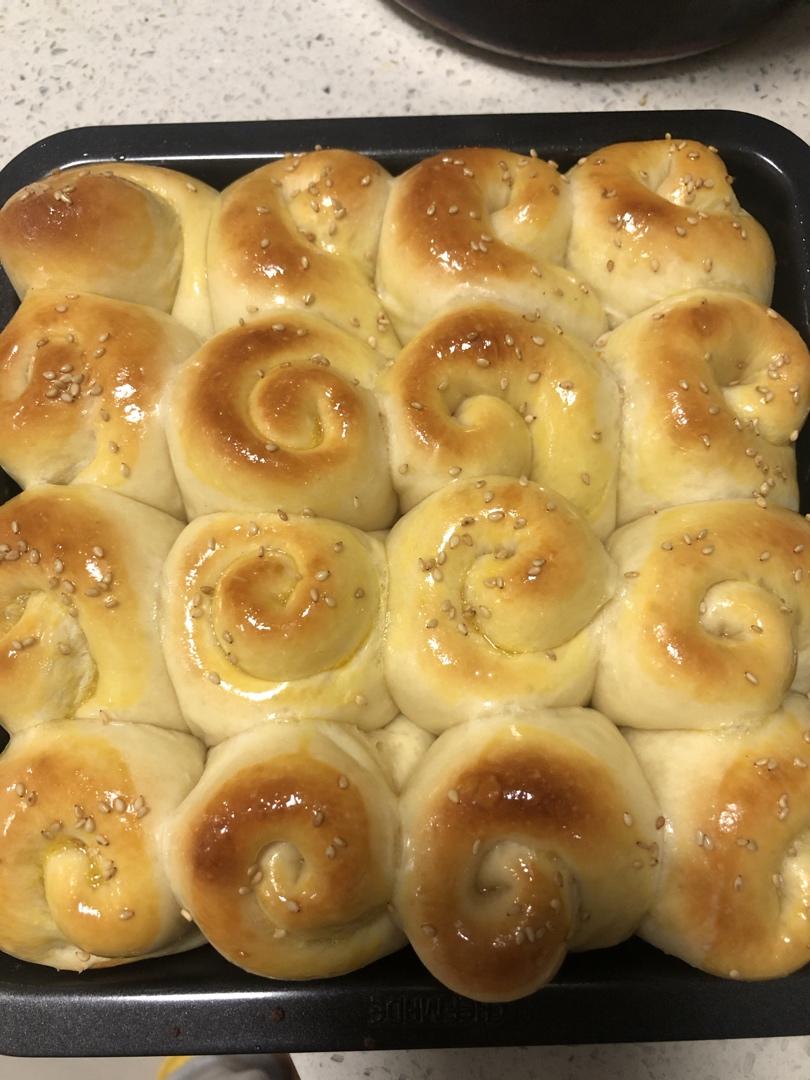 脆底蜂蜜小面包