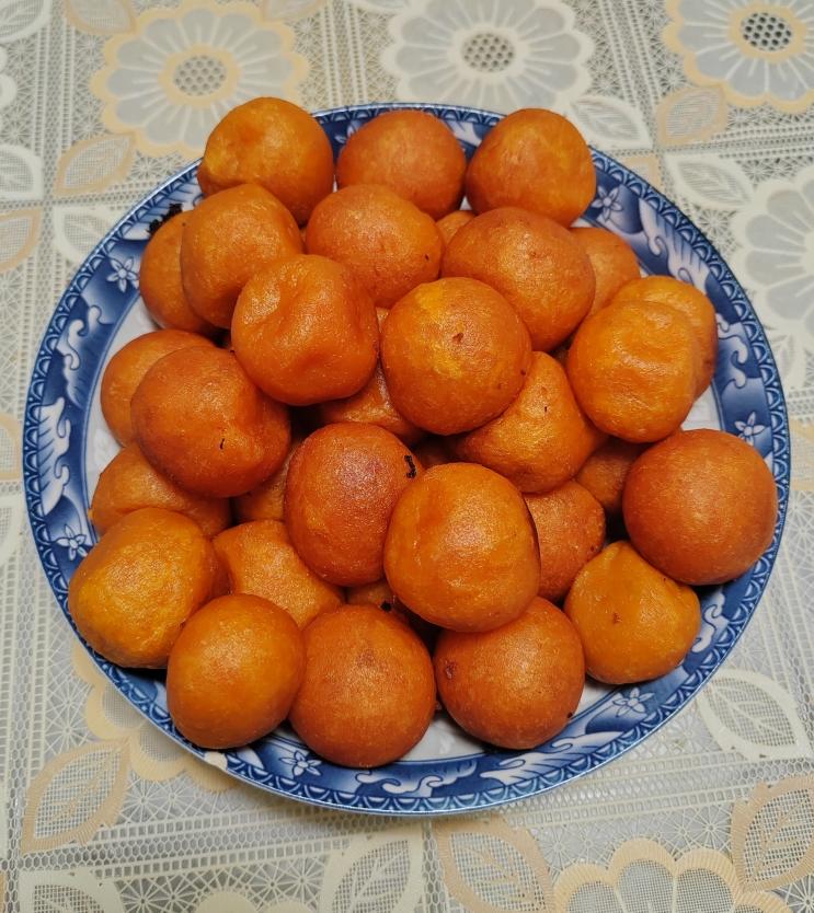 炸红薯丸子