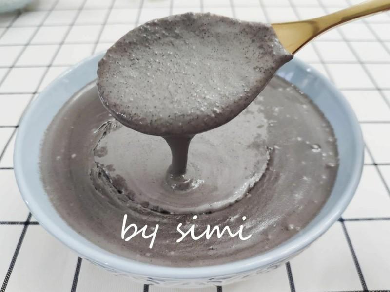 小美牛奶核桃芝麻糊的做法