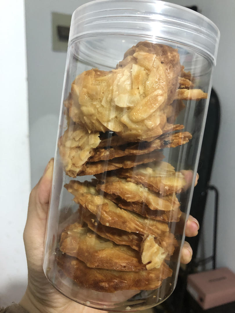 零失败💯酥酥脆脆的【杏仁瓦片】❤️