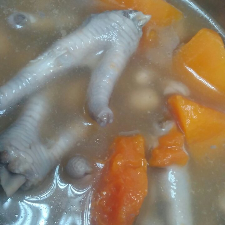 花生木瓜鸡脚汤