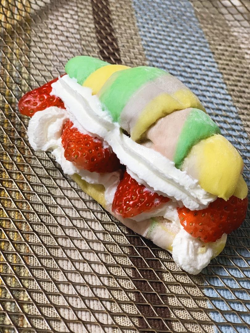 🌈彩虹黄油面包卷