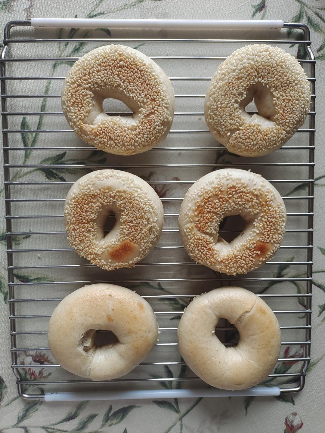 日本贝果名店公开配方，低脂全麦贝果