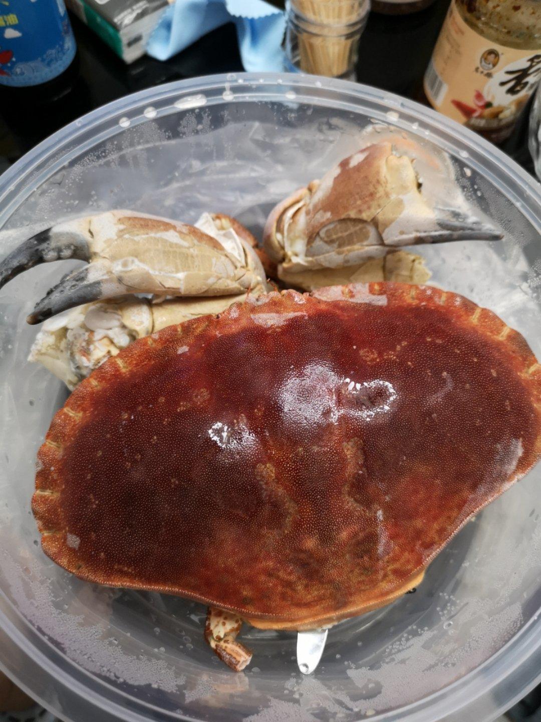 清蒸面包蟹