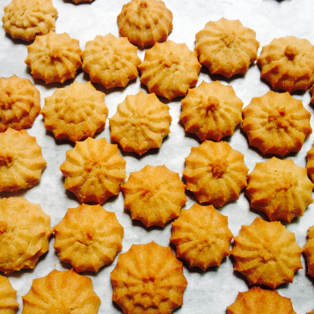 咖啡海盐奶油曲奇—消耗淡奶油