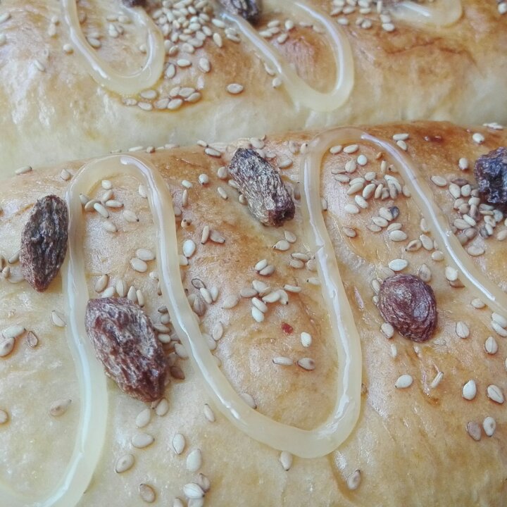 火腿肠早餐面包（一次发酵法）