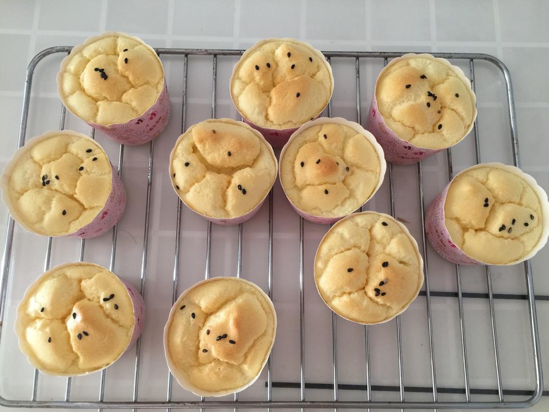 不回缩杯子蛋糕cupcake