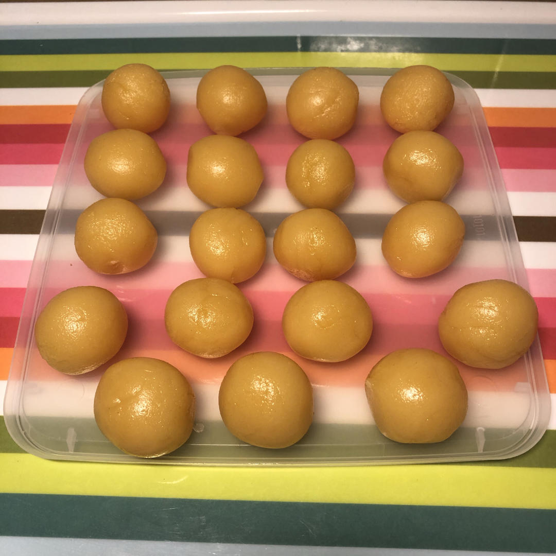 奶黄馅制作