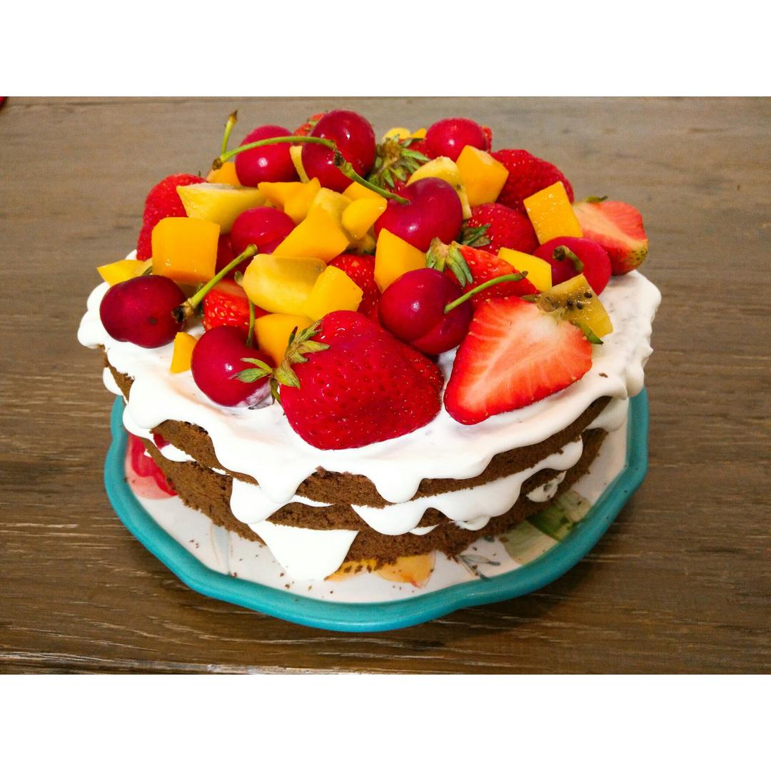 不消泡的巧克力戚风