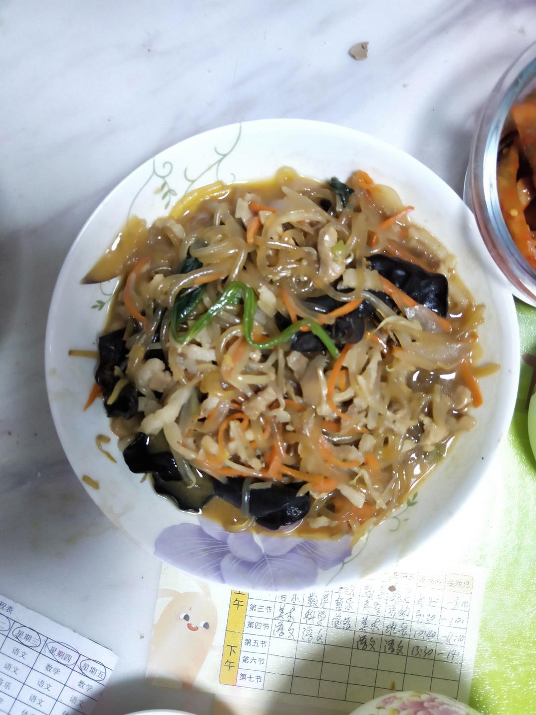 韩式杂菜 不爱吃蔬菜的都爱上