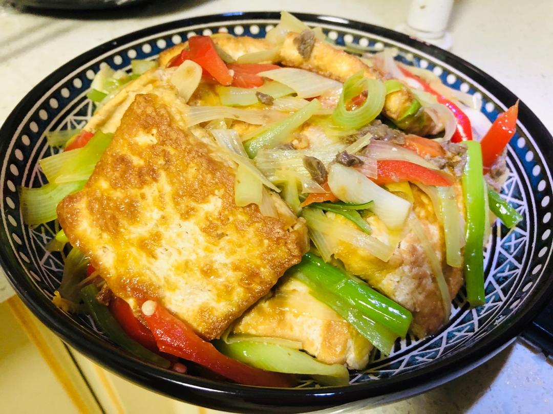 自制豆腐（白醋点豆腐）