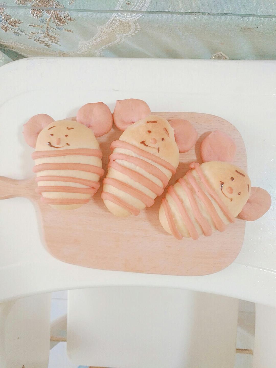 小猪皮杰面包