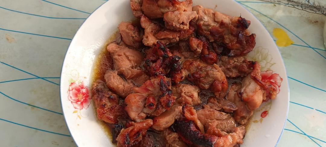 满口爆汁的叉烧鸡腿饭