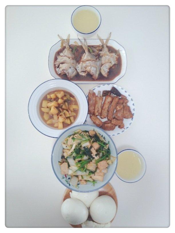 水洛做的爱心三餐