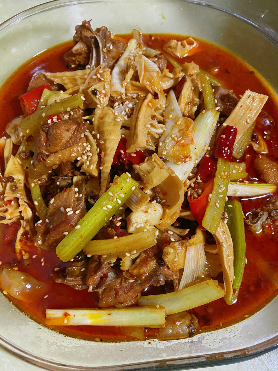 重庆麻辣烧鸡公