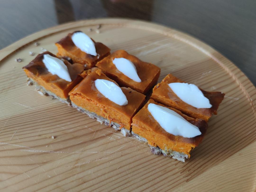 日料店被点爆的日式南瓜🎃挞|低卡版