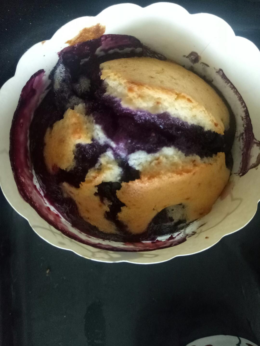 蓝莓玛芬蛋糕 Blueberry Muffin