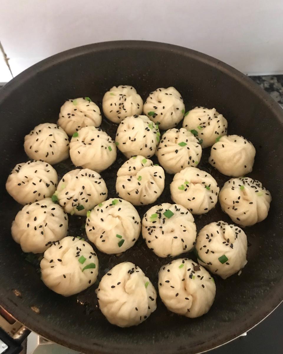 小时候的生煎包