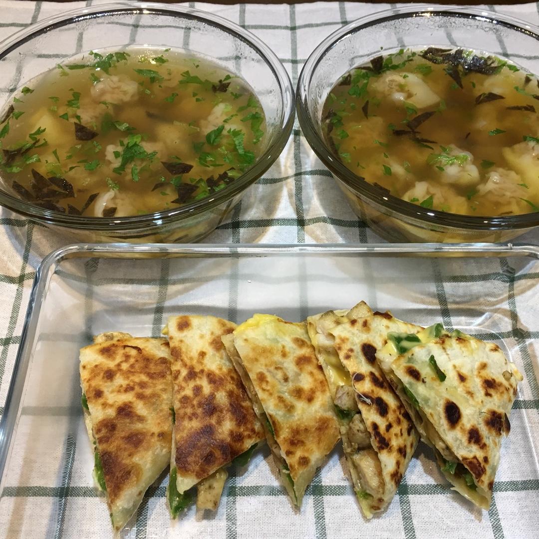 墨西哥芝士薄饼（鸡肉）Quesadilla