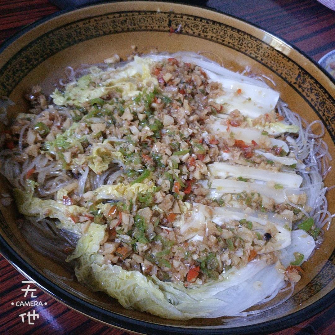 蒜蓉粉丝娃娃菜