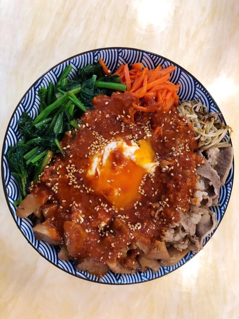 超美味的韩国拌饭