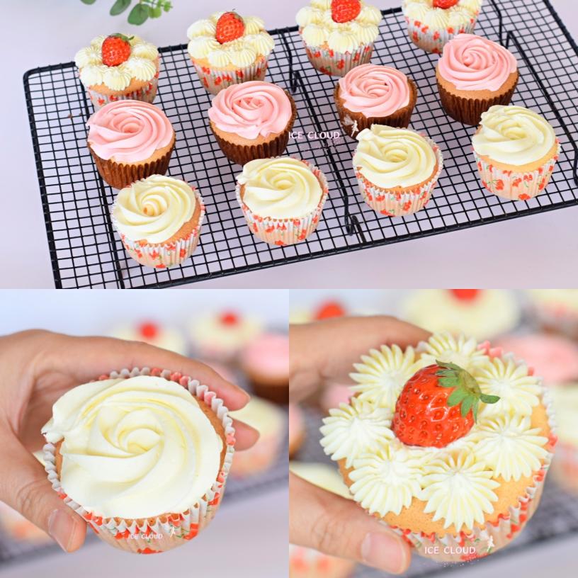 高颜值❗超好看的纸杯小蛋糕 ❗❗的做法