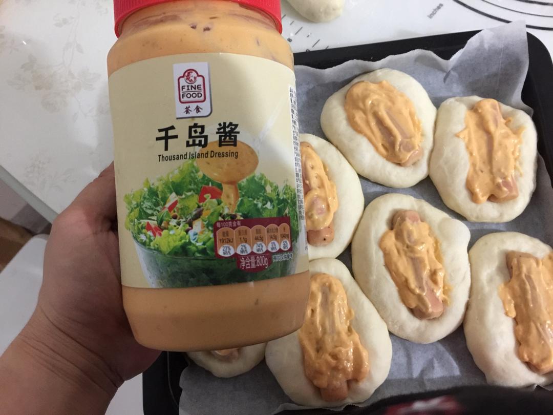 热狗面包