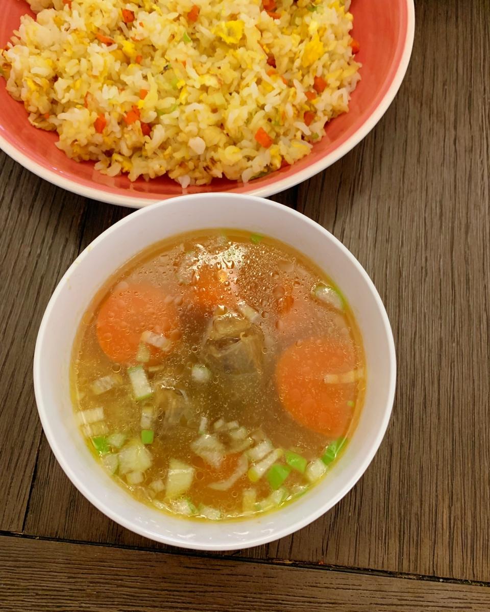 青酱的日常做的早餐2019年3月19日