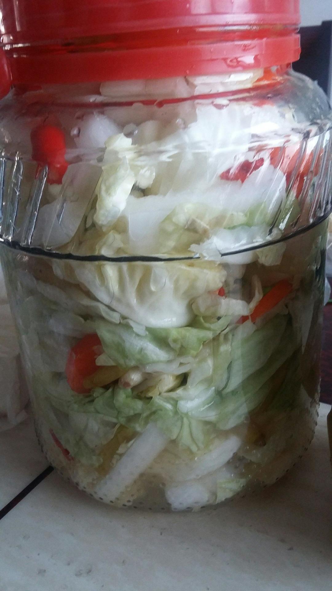 酸辣泡菜(超简单)