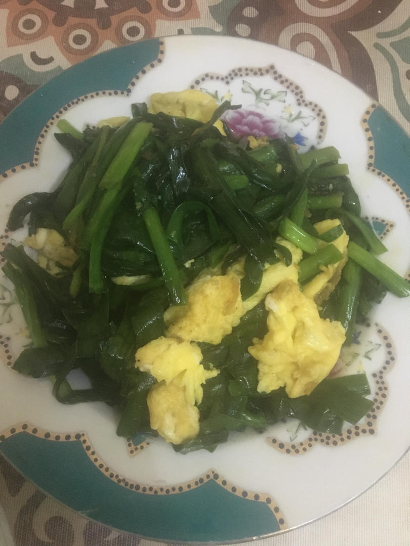 韭菜炒鸡蛋