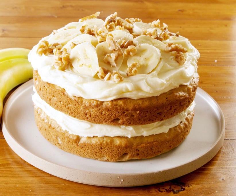 无糖无添加糖香蕉蛋糕6寸配方简单的做法