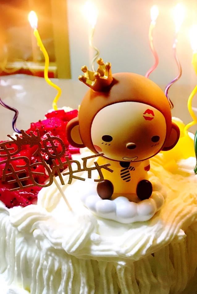 8寸水果生日蛋糕