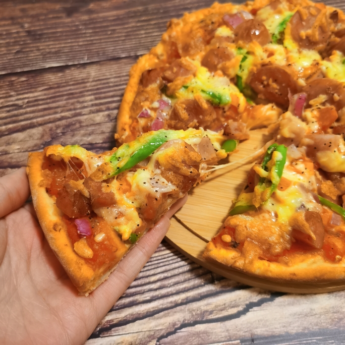 秒杀必胜客💥［披萨］含8寸饼皮和披萨酱做法的做法 步骤11